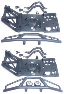 HPI Savage x 4 6 Front Rear Bumpers Skid Plates Bulkhead Tower 4 6 SS 