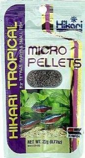 hikari micro pellet 77oz aquarium tropical fish food one day shipping 