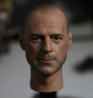 Headplay Bruce Willis 1 6 Figure Head Sculpt Die Hard Hot Toys 