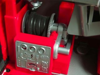 Bruder New Fire Truck Man  light Sound Module Selwing Ladder Pump 18 