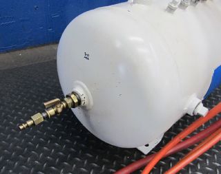 brunner 10gal horizontal air compressor tank