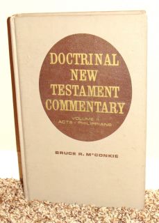   NEW TESTAMENT COMMENTARY by Bruce R. McConkie Volume 2 LDS MORMON BOOK