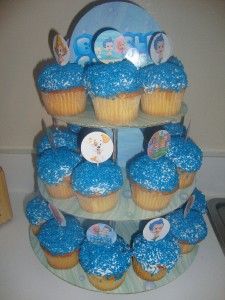 Bubble Guppies Cupcake Cake Picks Birthday Decorations