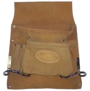 Bucket Boss Tool Pouch Split Leather 8 Pocket 18444