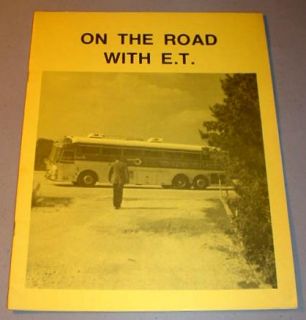 ON THE ROAD WITH E.T.   Ernest Tubb Concert Tour Souvenir Book