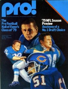 1979 nfl pro football magazine unitas butkus