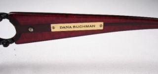 dana buckman women eyeglasses titanium georgia black