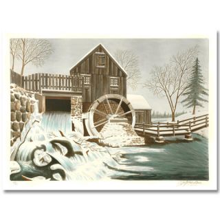 Glen Fortune Banse The Mill Ed Lithograph H s N