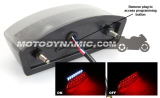 Buell S1 x1 M2 Blast LED Sequential Tail Lights Smoke 94 07 B BST S 