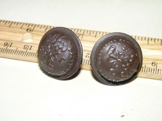 Vintage Post Civil War South Carolina Military Buttons