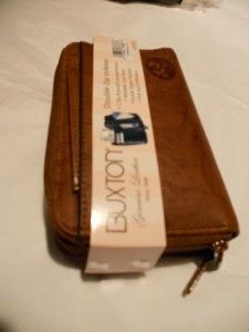 buxton leather heiress credit card organizer