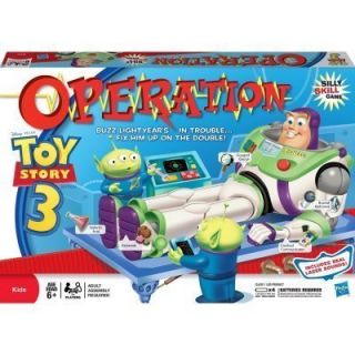 Operation Toy Story 3 Family Board Game Buzz Lightyear Disney Pixar 