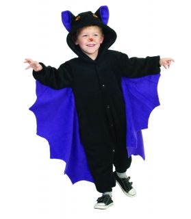 Funsies Kigurumi Bugsy Bat Fleece Jumpsuit Costume Child Toddler