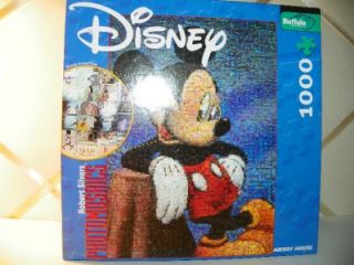 disney photomosaics mickey mouse 1000 pc jigsaw puzzle buffalo games