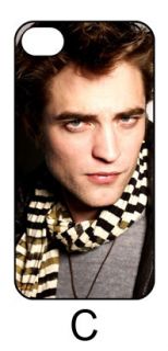 Robert Pattinson Hard Back Case Cover for iPhone 4 4S 5 Twilight 