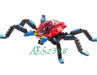   Spider with Minifigure Action Building Blocks Bricks 126pcs THK