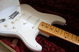 Fender Eric Johnson Stratocaster Strat 57 EJ Blonde White