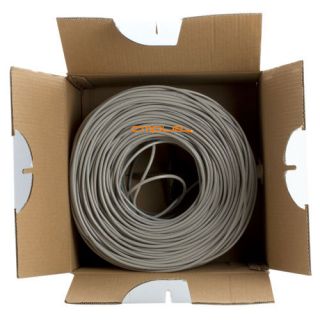   Ethernet LAN Network Wire RJ45 Cable Bulk UTP Pull Box 1000 Ft