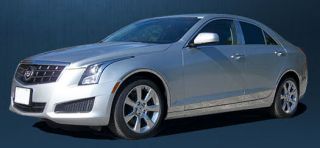 Cadillac ATS Stainless Rocker Panels Awesome Looks Quick Easy Install 