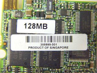 HP Smart Array 355999 001 128MB Cache Memory Module 413486 001 012795 