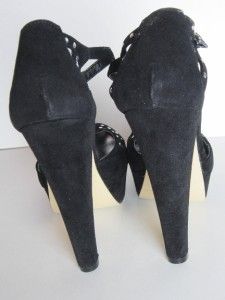 New Baby Phat Womens Cady High Heel Shoes Black Size 7