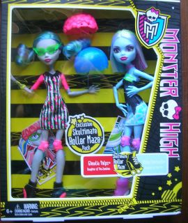 Monster High Skultimate Roller Maze 2 Pack Ghoulia Abbey