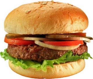 Hamburger Burgers Restaurant Concession Food Decal 8