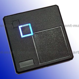 New Waterproof Security Door Black ID Wiegand 26 RFID Card Reader 