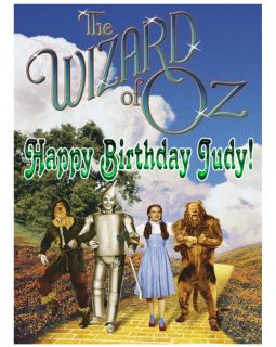 Wizard of oz Edible Cake Toppers 