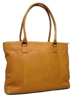 Le Donne Leather Womens Laptop Tote Bag Business Case
