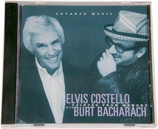 elvis costello burt bacharach painted from memory advance music promo 