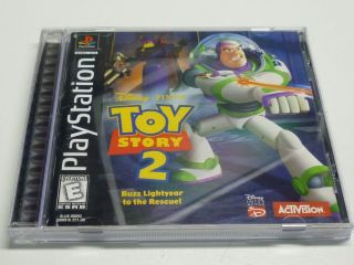 Disney Pixar Toy Story 2 Buzz Lightyear Playstation PS1 Game