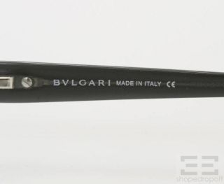 Bvlgari Silver Rimmed Rectangular Frame Eyeglasses 1006