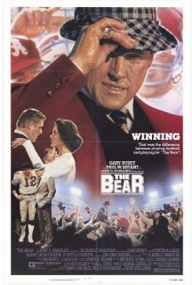 Bear Orig 27x41 Movie Poster G Busey Alabama Football