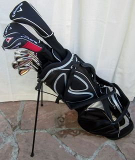 NEW Callaway Complete Golf Club Set Driver Woods Irons Putter Bag 2500 