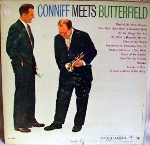 CONNIFF MEETS BUTTERFIELD (1959) COLUMBIA CL 1346