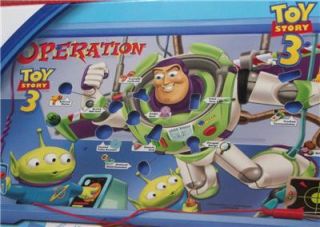   DISNEY PIXAR TOY STORY 3 EDITION OPERATION GAME AGES 6+ BUZZ LIGHTYEAR