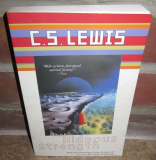 LEWIS That Hideous Strength Modern Fairy Tale Space Trilogy 3 Ex 
