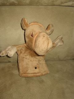 New Emirates Airlines 8 Jamoul Camel Hand Puppet Plush