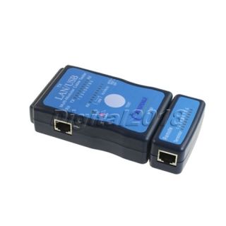 Cable Tester LAN USB Ethernet Network RJ 45 CAT5 RJ11
