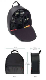 camera, lens, flash and other small accessories can be storage
