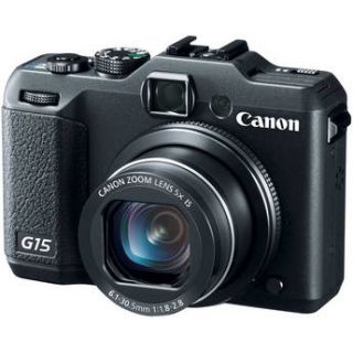 Canon PowerShot G15 Digital Camera 6350B001 013803156805