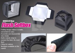 item inform this camera flash diffuser softbox 10cm x 10cm can