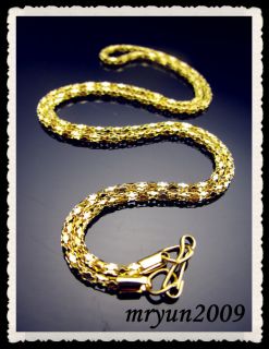 20pcs Jewelry Wholesale Gold Plate Snake Chain Necklace with Clasp 16 