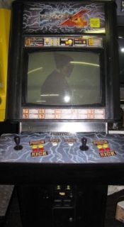 Tekken 4 Deluxe Cabinet No Monitor Full Board System and Wiring Arcade 