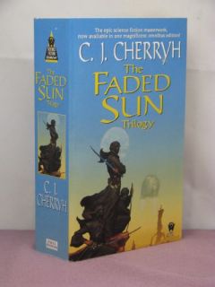 Signed by 2 The Faded Sun Trilogy by C J Cherryh 2000