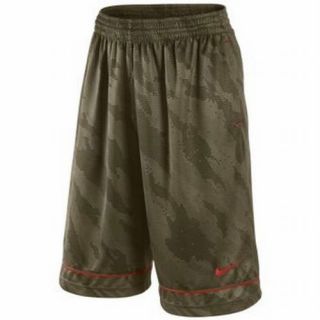   All Over New Mens Dri Fit Green Camo Basketball Shorts s M