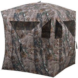 New Camouflage Camo Hunting Blind Hub Style w Backpack
