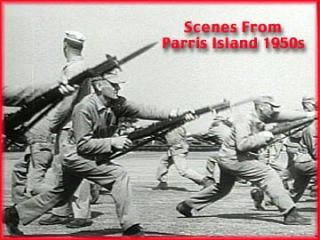 Marine Corps Recruit Depot (MCRD) Parris Island 1950s Boot Camp