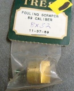 New 69 cal Black Powder Breech Plug Face Bottom Scraper 8x32 TC CVA No 